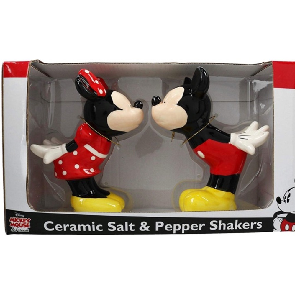 🆕 [Disney] Minnie & Mickey Salt & Pepper Shakers